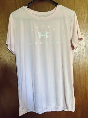 Under Armour Women’s Pink Performance T-Shirt.